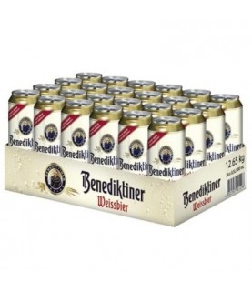 Benediktiner Weissbier 500ml Can x 24/cs