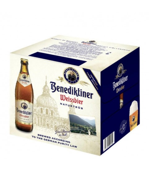 Benediktiner Weissbier 500ml瓶x 12 / cs