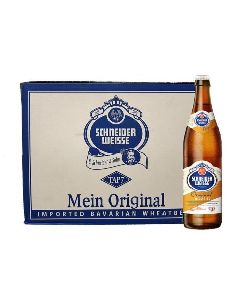 Schneider Weisse TAP 7 Unser Original 500ml Bottle x 20/cs Schneider Weisse TAP 7 Unser Original 500ml Bottle x 20/cs
