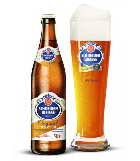 Schneider Weisse TAP 7 Unser Original 500ml Bottle x 20/cs Schneider Weisse TAP 7 Unser Original 500ml Bottle x 20/cs