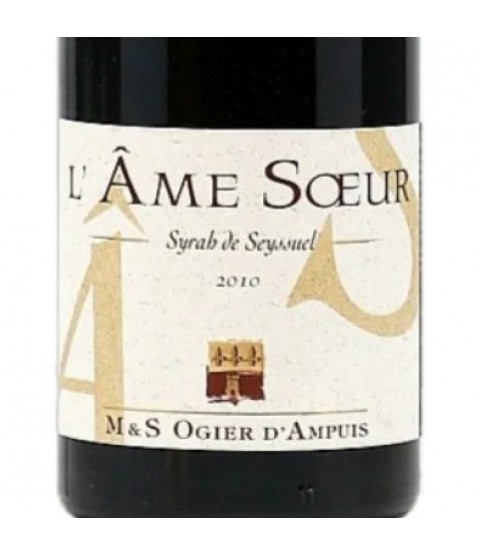 M&S Ogier - L'Ame Soeur, Rhone, 2010, 750ml