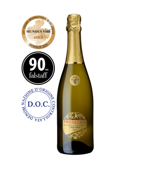 ORO Prosecco DOC Treviso Brut 750ml Val D'Oca, Italy ORO Prosecco DOC Treviso Brut 750ml Val D'Oca, Italy
