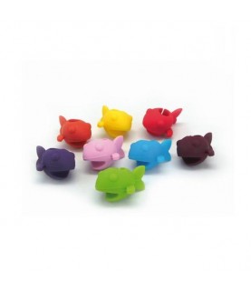 Fish clip glass markers Vin Bouquet, Spain