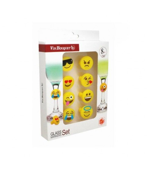 Emoji glass marker Vin Bouquet, Spain