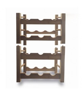 Bamboo rack 6 bottles Vin Bouquet, Spain