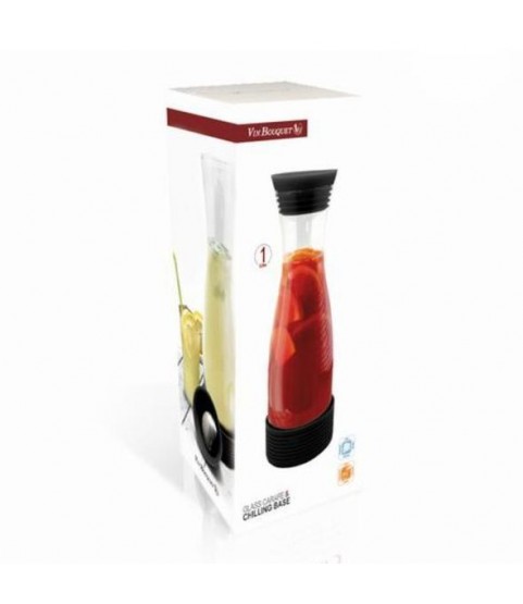 Glass carafe & chilling base Vin Bouquet, Spain