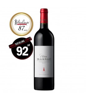 Chateau Marsau, Francs Cotes de Bordeaux, 2014, 750ml