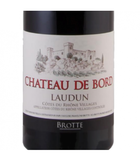 Brotte - Chateau de Bord Laudun, AOC Cotes du Rhone Villages, 2019, 750ml