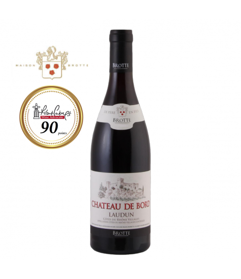 Brotte - Chateau de Bord Laudun, AOC Cotes du Rhone Villages, 2019, 750ml