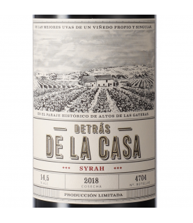 Detras de la Casa - Syrah, Yecla, 2018, 750ml