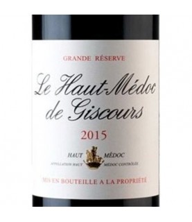 Le Haut Medoc de Giscours by Chateau Giscours, 2015, 750ml