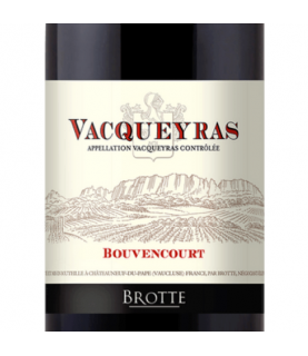 Brotte - Bouvencourt, AOC Vacqueyras, 2018, 750ml