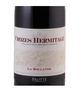 Brotte - La Rollande, AOC Crozes Hermitage, 2018, 750ml