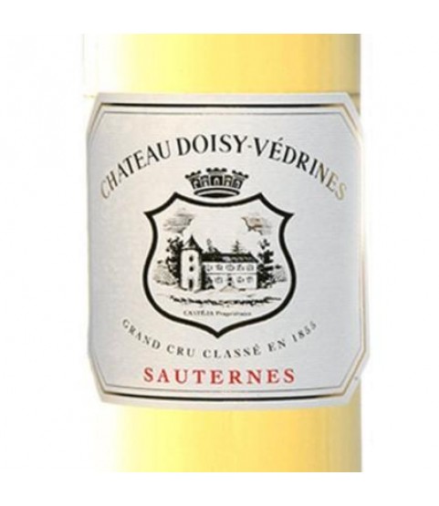 Chateau Doisy Vedrines, Sauternes, 2007, 375ml Sauternes, France Chateau Doisy Vedrines, Sauternes, 2007, 375ml Sauternes, France