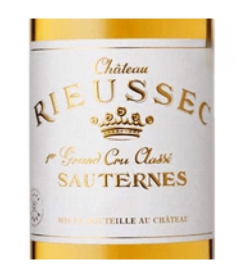 Chateau Rieussec, Sauternes, 2013, 375ml Sauternes, France Chateau Rieussec, Sauternes, 2013, 375ml Sauternes, France